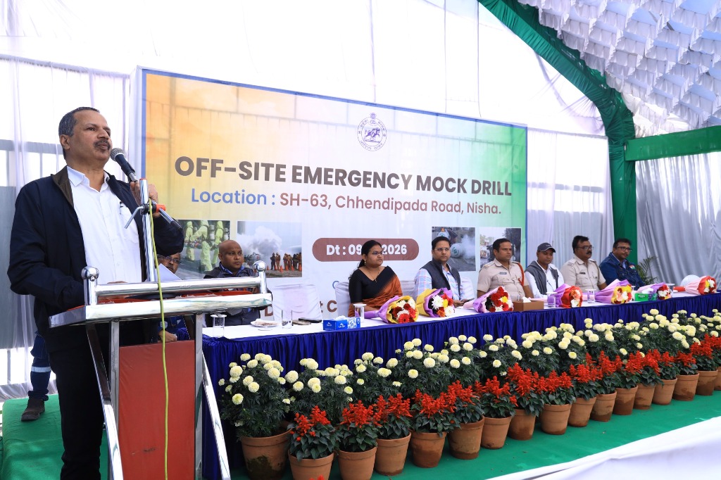 Jindal Steel leads full-scale off-site emergency mock drill to bolster industrial disaster preparedness in Angul