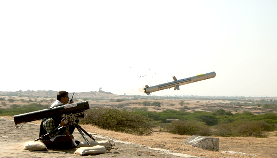 DRDO scores direct hit with successful flight test of indigenous top-attack anti-tank missile