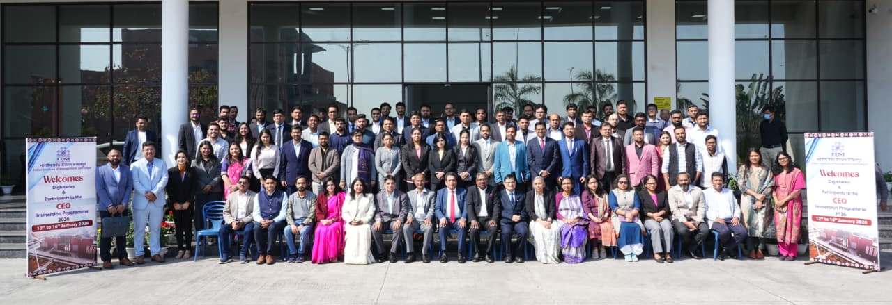 Visionary leadership is the key to the future of work, says NALCO CMD at IIM Sambalpur CEO Immersion Programme
