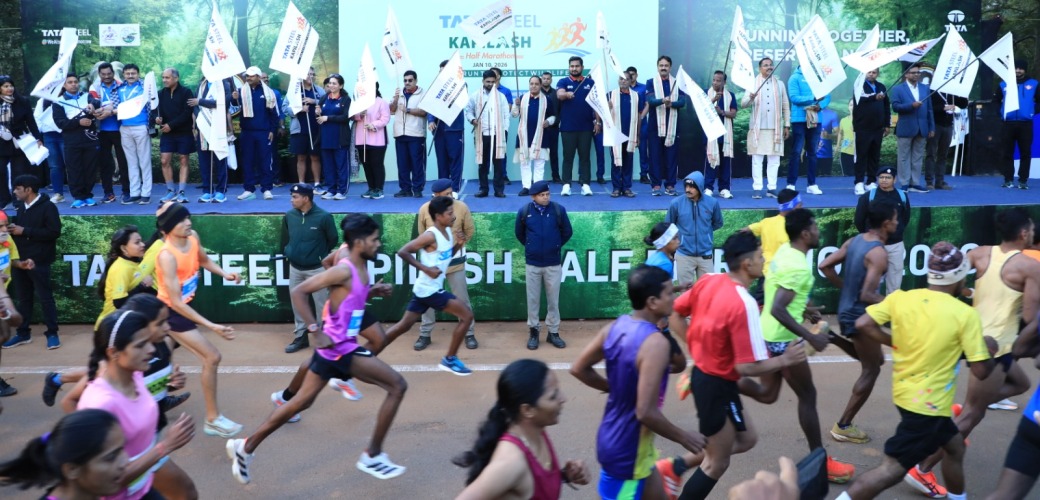 Panchanan Bera and Bharti Nain shine at Tata Steel Kapilash Half Marathon as 5,500 runners rally for wildlife