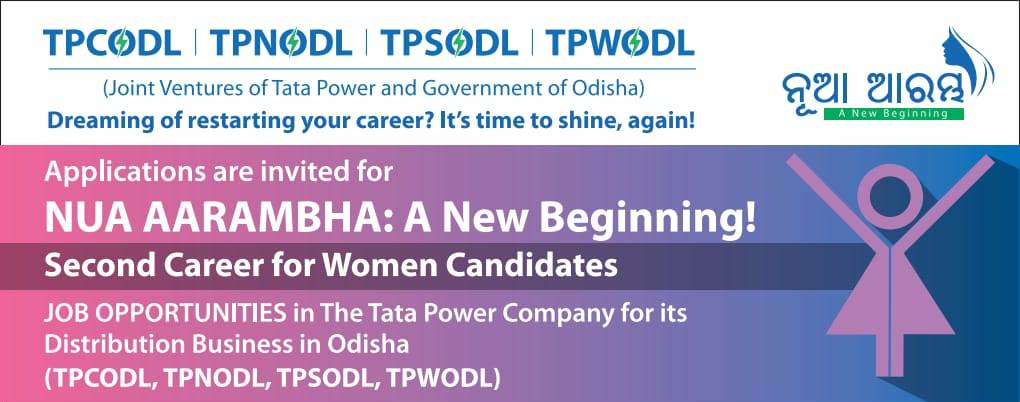 Tata Power–led Odisha discoms reignite careers with second edition of ‘Nua Aarambha’ for women professionals