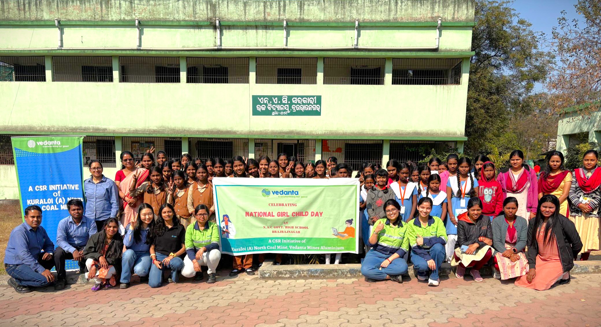 “Empowering the girl child is a sustained responsibility,” says Rajiv Kumar as Vedanta Aluminium marks National Girl Child Day across Odisha and Chhattisgarh