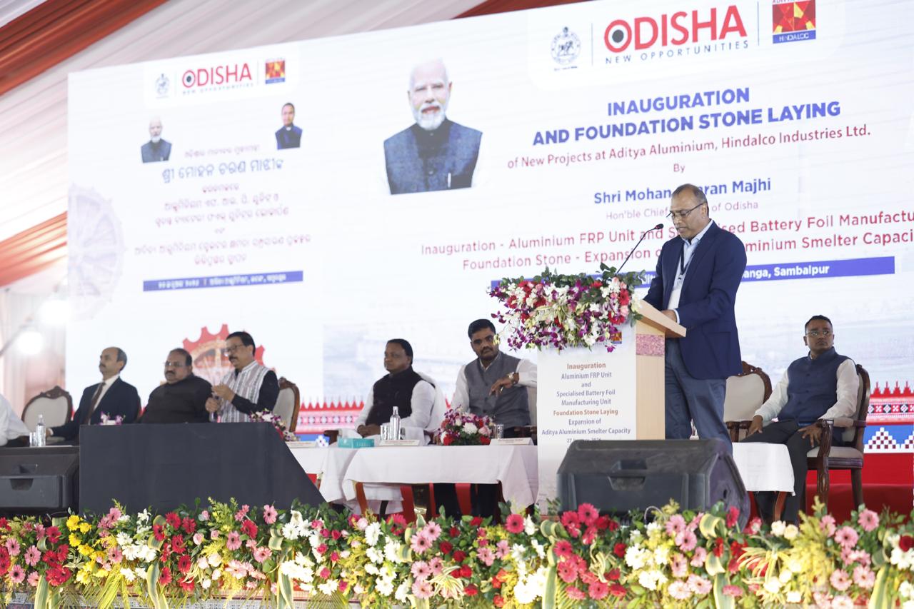 Hindalco unveils ₹21,000-crore smelter expansion in Odisha; Commissions India’s first FRP and battery foil facility