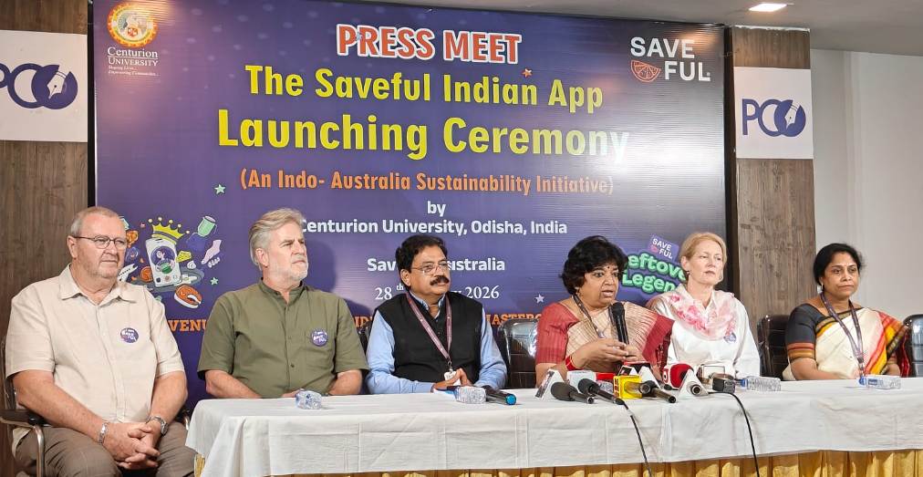Centurion University brings Australia’s ‘Saveful’ to India, igniting a nationwide movement to cut food waste and household costs