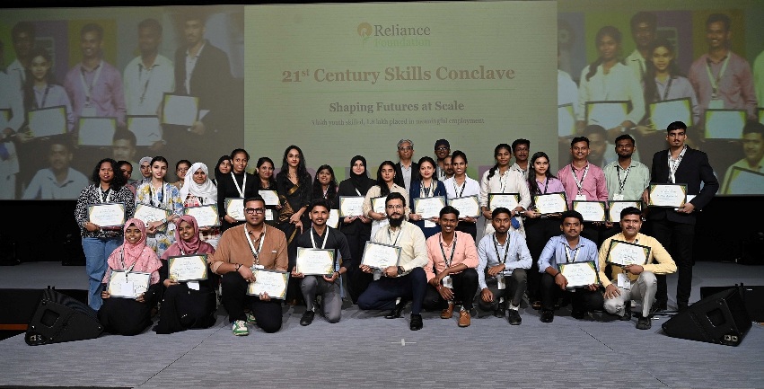 Reliance Foundation empowers India’s youth at scale, skilling over 3 lakh and enabling 1.8 lakh jobs