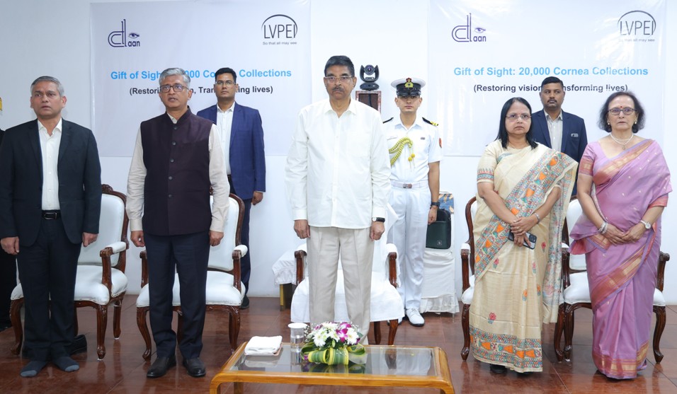 20,000 Corneas, Countless Visions: Odisha Governor hails Drushti Daan Eye Bank’s transformative milestone