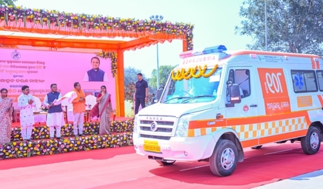 Odisha CM flags off 250 new ambulances to strengthen emergency healthcare services in state