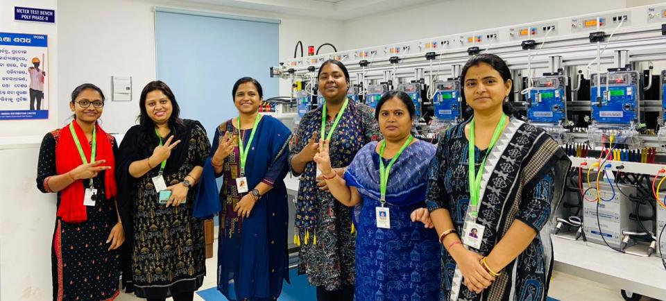 Women powering smarter and reliable electricity distribution across Odisha