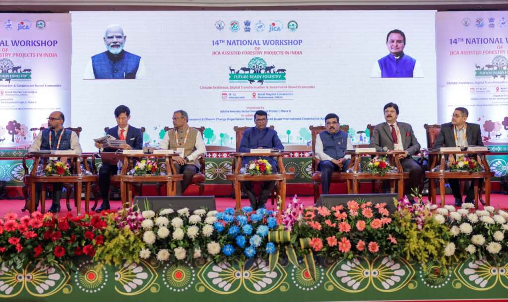 Odisha Minister Singhkhuntia calls for climate-resilient and digital-driven forestry at National JICA Workshop