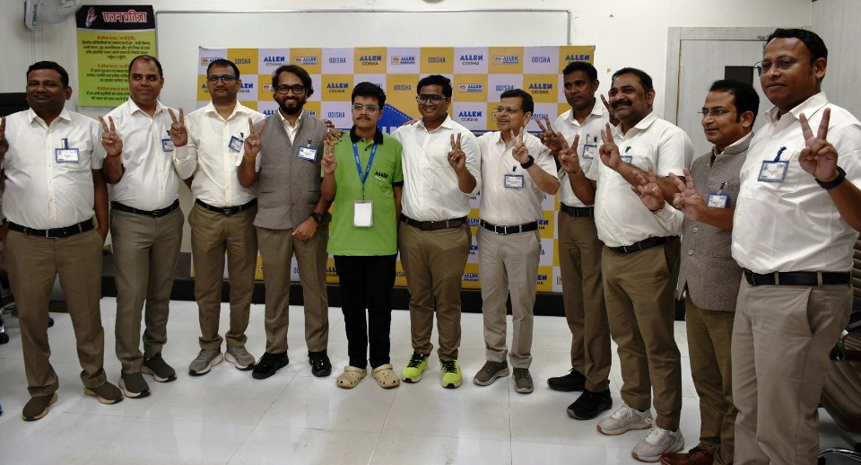 ALLEN Bhubaneswar shines as Bhavesh Patra secures 100 percentile and Odisha State top rank in JEE Main 2026