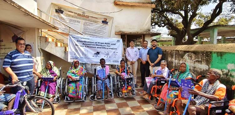 TSF’s ‘SABAL’ empowers 322 beneficiaries in Kalinganagar with ₹42.42 lakh assistive support