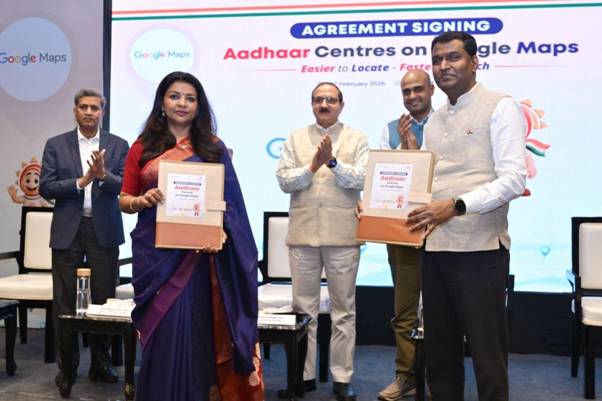 Google maps to guide citizens to verified Aadhaar centres nationwide