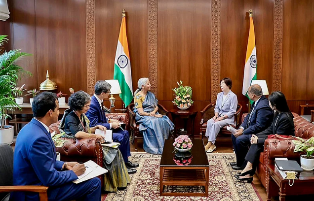 Sitharaman meets AIIB Chief Zou Jiayi to deepen infrastructure push and fast-track key projects