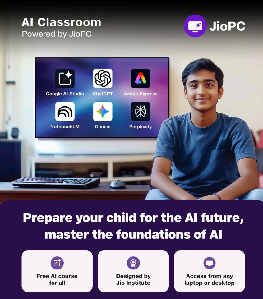 Reliance Jio introduces Odia language support for AI Classroom on JioPC