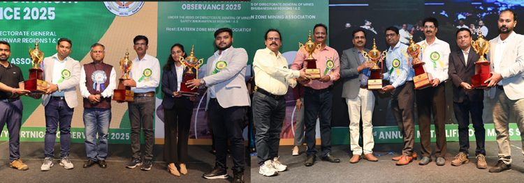 AM/NS India mines win seven awards at 43rd Annual Metalliferous Mines Safety Fortnight, reinforcing ‘Zero Harm’ commitment