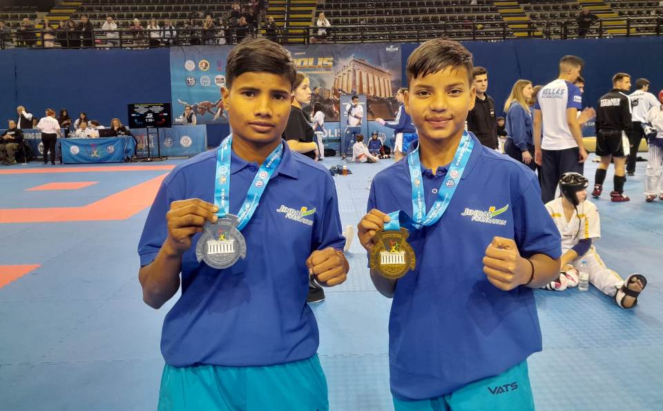 Golden Glory in Greece: Jindal Sports Hostel athletes make India proud at Acropolis Wushu Open