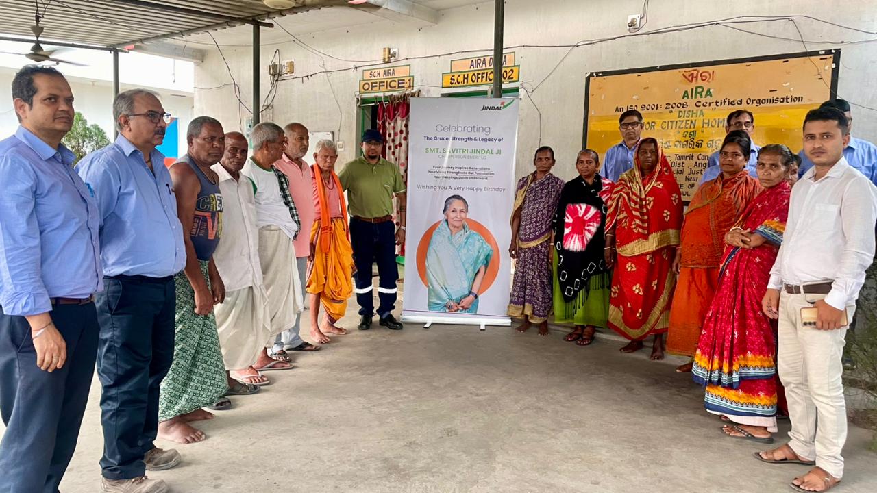 Jindal Steel celebrates Chairperson Emerita Savitri Jindal’s birthday with compassion-driven outreach across Angul