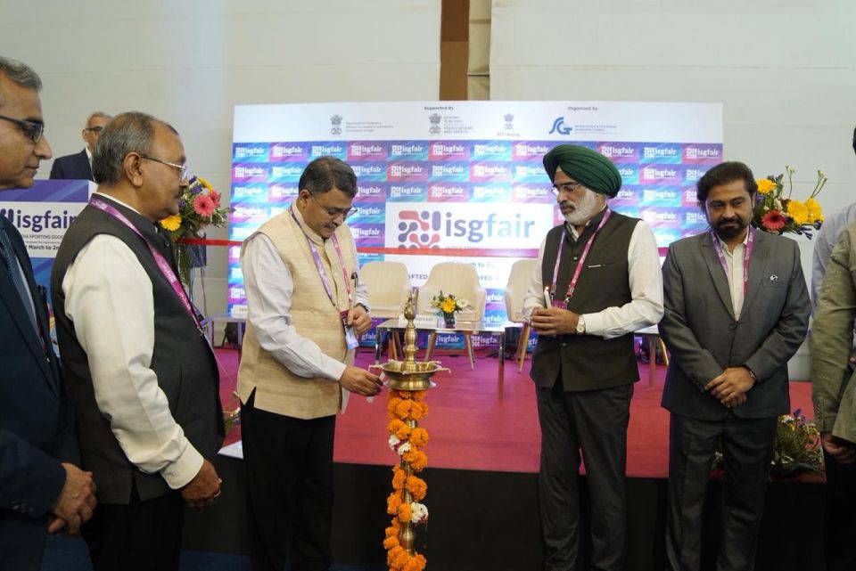 Union Sports Secretary Hari Ranjan Rao urges industry to position India as global hub for sports goods manufacturing at ISGF 2026