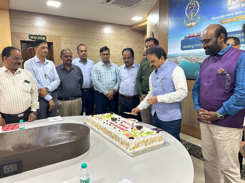 Paradip Port scripts history with record 156.45 MMT cargo handling in FY 2025-26