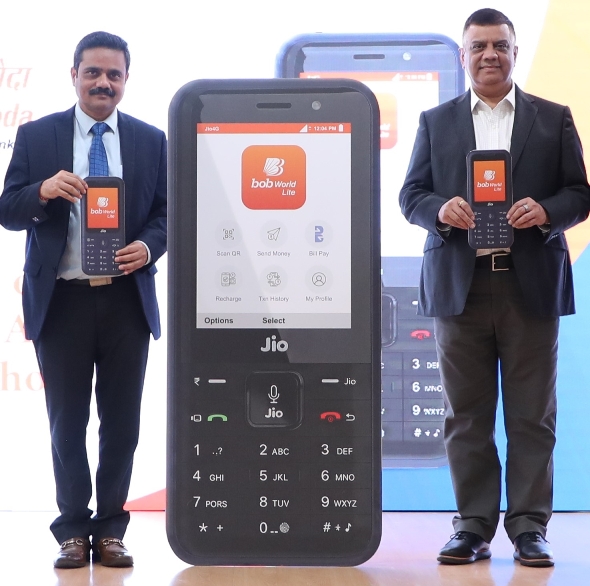 Bank of Baroda, Reliance Jio launch ‘bob World Lite’ to bring digital banking to feature phones