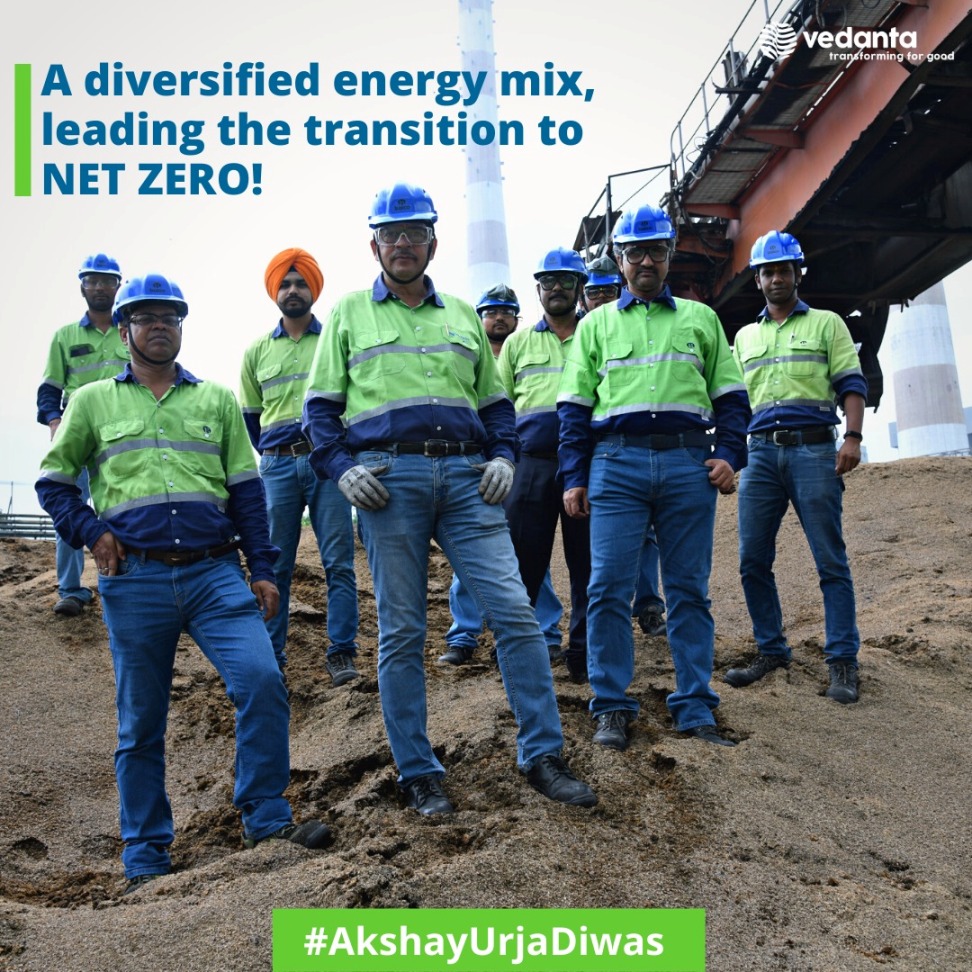 Vedanta boosts green energy use by 50pc, cuts 3 million tonnes CO₂ emissions in FY26