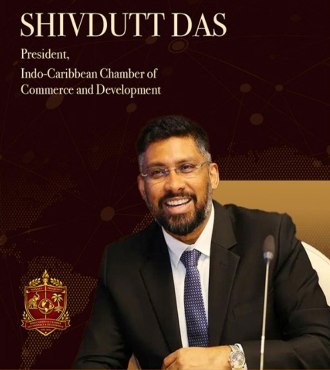 ICCCD names economist Shivdutt Das as Global President to accelerate Indo-Caribbean trade ties
