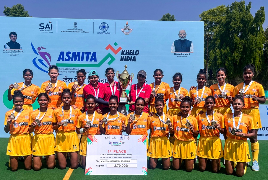 Odisha Naval Tata Hockey HPC cadets power Odisha clinch 5th Asmita Hockey League Junior Women title
