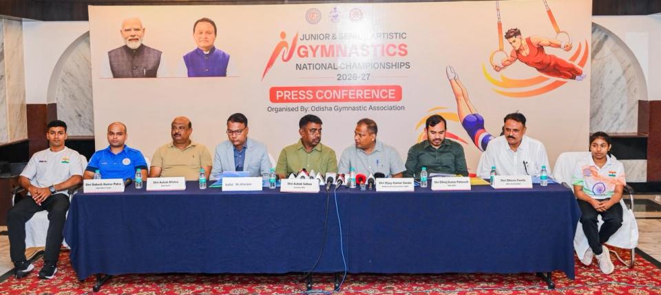 Odisha to host Junior and Senior Artistic Gymnastics Nationals from April 25