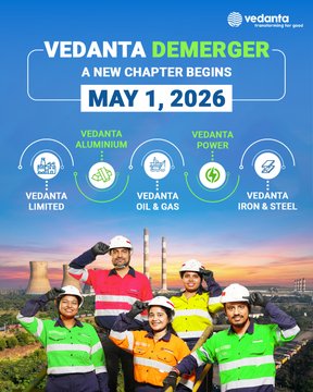 Vedanta set for landmark demerger; four new entities likely to list by mid-June