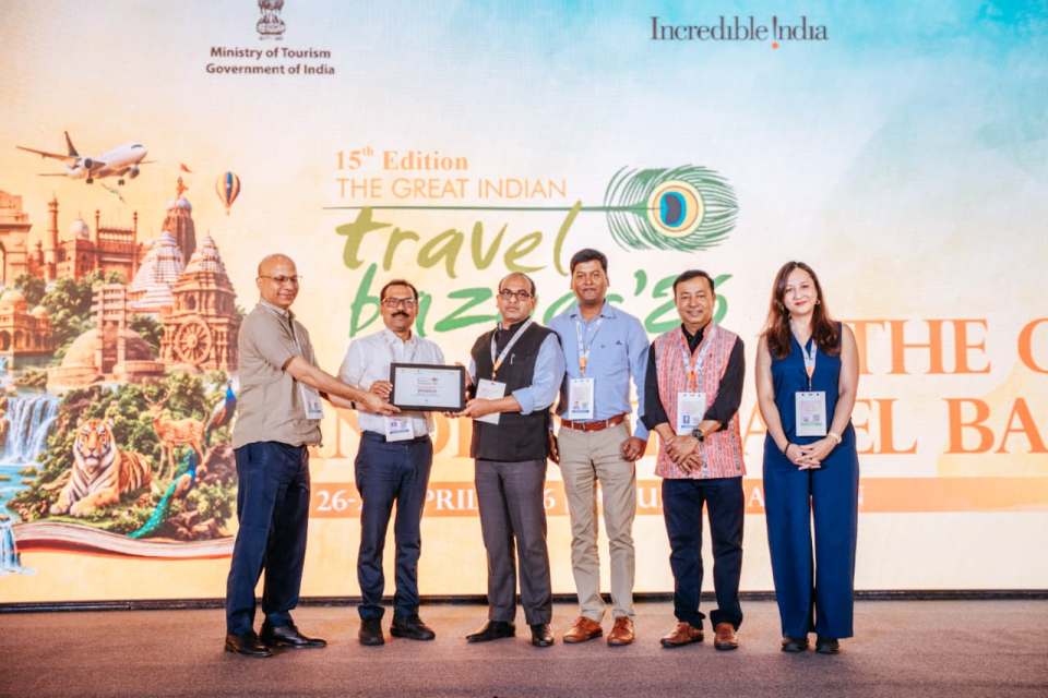 Odisha Tourism shines at GITB Jaipur, bags two prestigious national awards