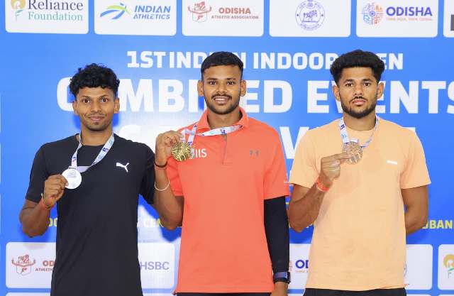Kuldeep Kumar soars to national pole vault record, clears 5.41m in Bhubaneswar