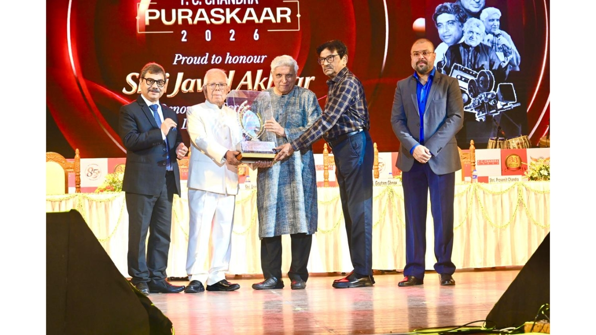 Legacy meets enterprise as P.C. Chandra Group honours Javed Akhtar with 33rd Puraskaar