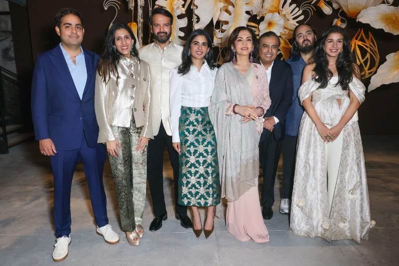 Ambani family celebrates India Pavilion opening at Venice Biennale