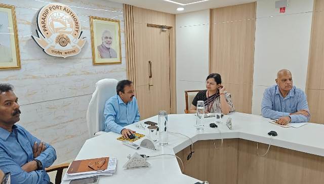 DEA team reviews Paradip Port expansion, logistics and trade facilitation measures