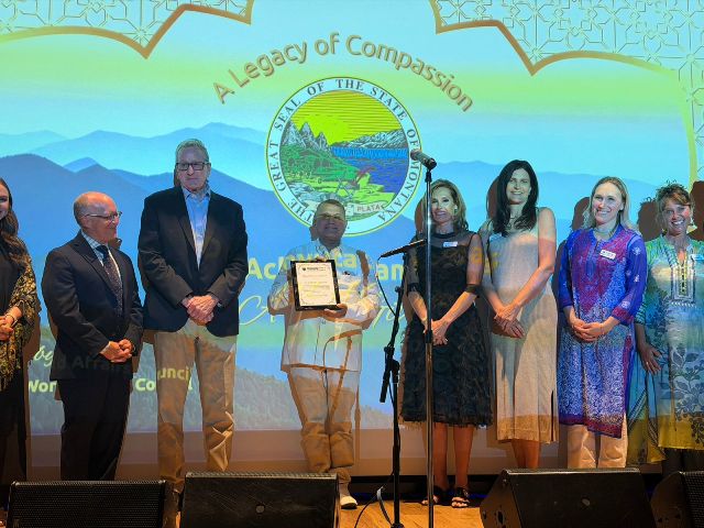 Montana State University honours Achyuta Samanta for tribal empowerment through KISS