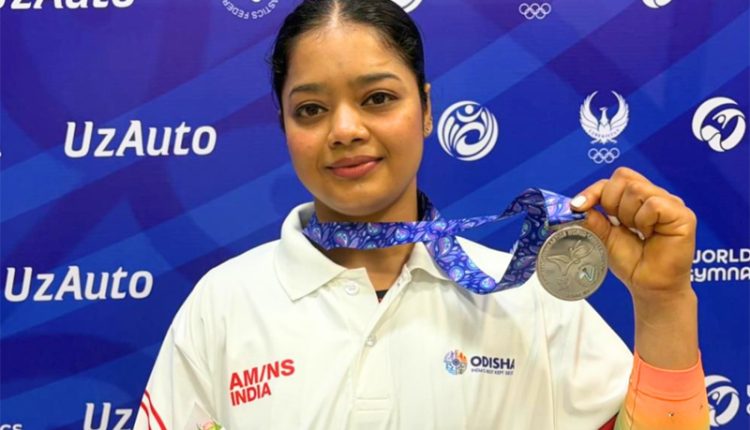 Pranati Nayak vaults to glory with silver at FIG World Challenge Cup 2026