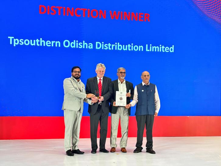 TPSODL bags prestigious British Safety Council honour for workplace safety excellence
