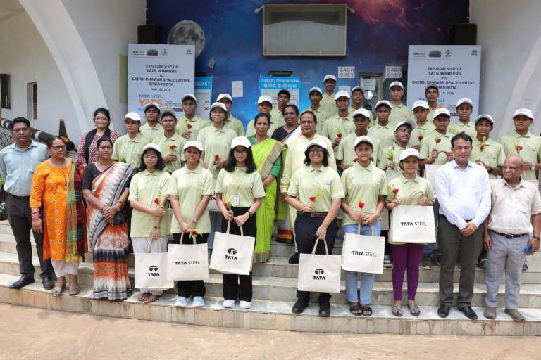 Tata Steel’s YATS winners embark on transformative ISRO Sriharikota visit