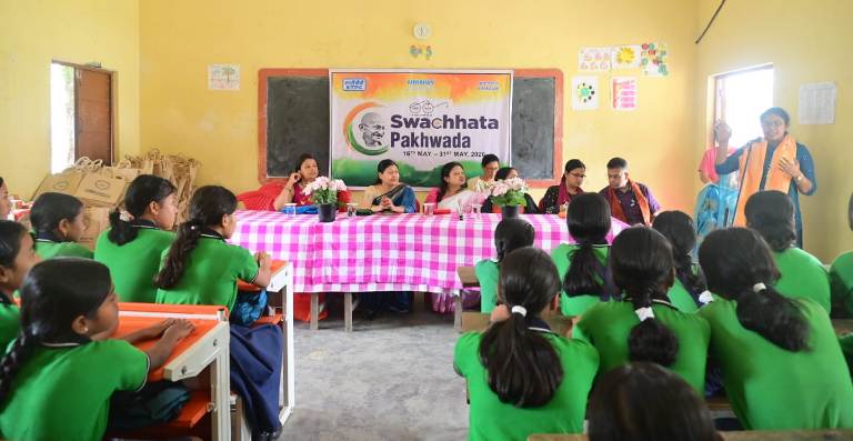 NTPC Bongaigaon inspires young minds through swachhata campaign and hygiene outreach