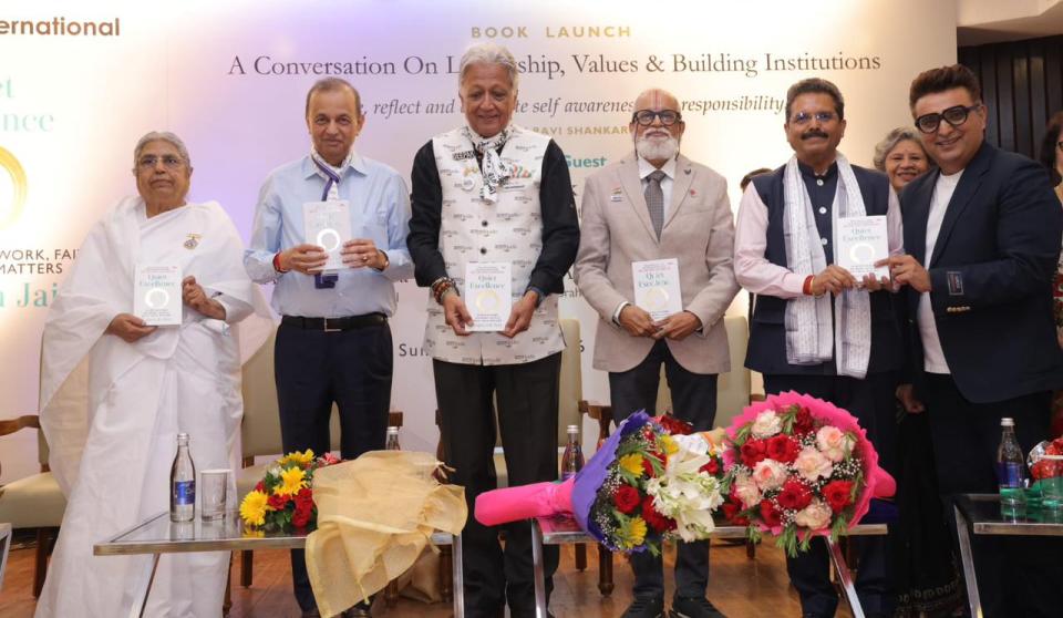 ‘Quiet Excellence’ launched in New Delhi: Rajneesh Jain’s reflections on leadership, values and purposeful living inspire readers