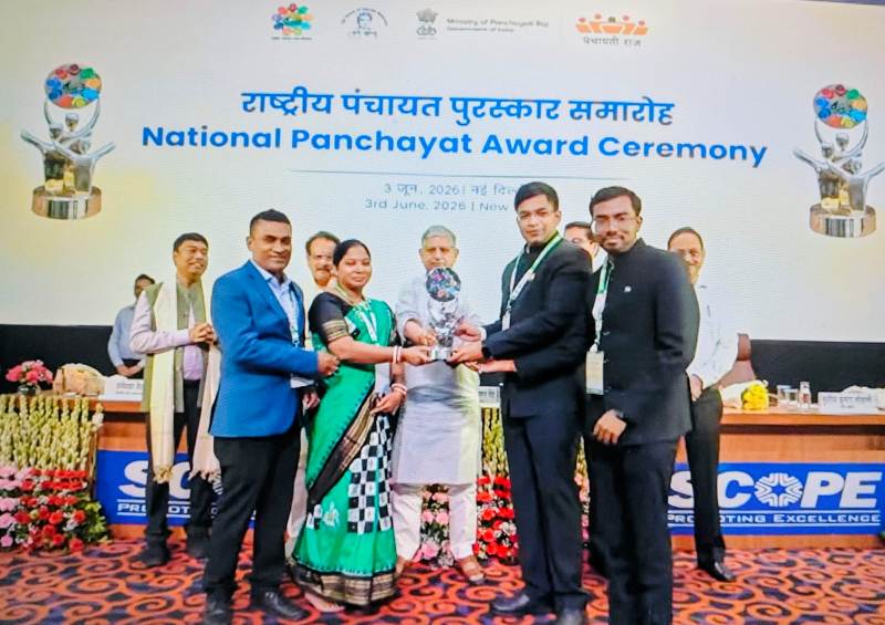 Ganjam brings glory to Odisha, clinches three prestigious National Panchayat Awards