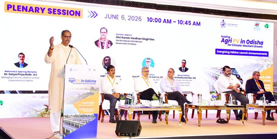 AgriPV Can transform Odisha’s farmers into clean energy partners: Deputy CM Singh Deo