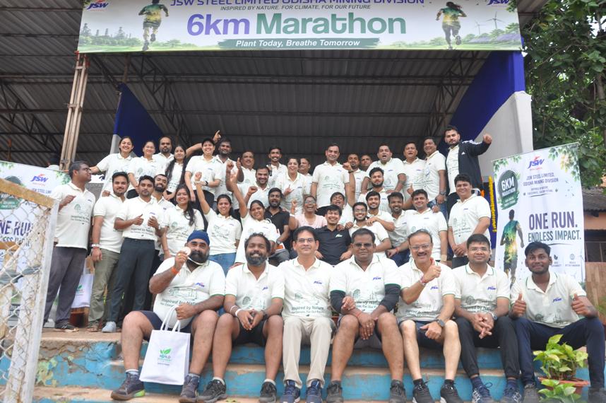 JSW Steel’s Enviro-Thon draws 800 participants, blending fitness with environmental stewardship