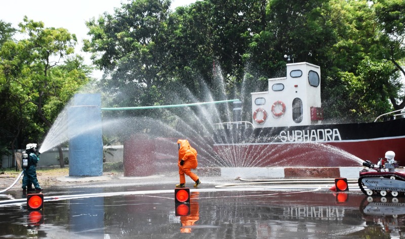 Paradip Port Authority, NDRF conduct mega multi-agency disaster preparedness drill
