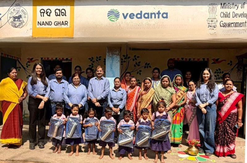 Vedanta Aluminium strengthens early education with learning kits for over 2,300 children in Jharsuguda