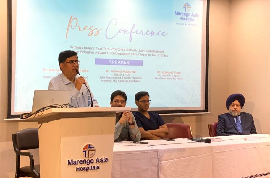 Marengo Asia Hospitals launches India’s first tele-proctor robotic knee surgery program