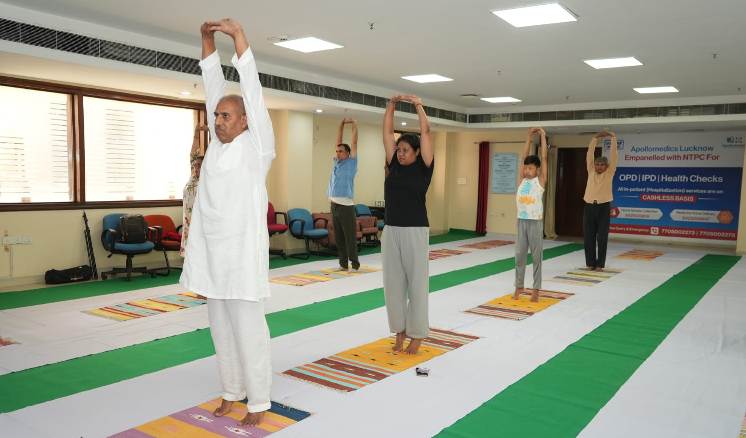 NTPC NRHQ marks 12th International Day of Yoga with enthusiastic participation