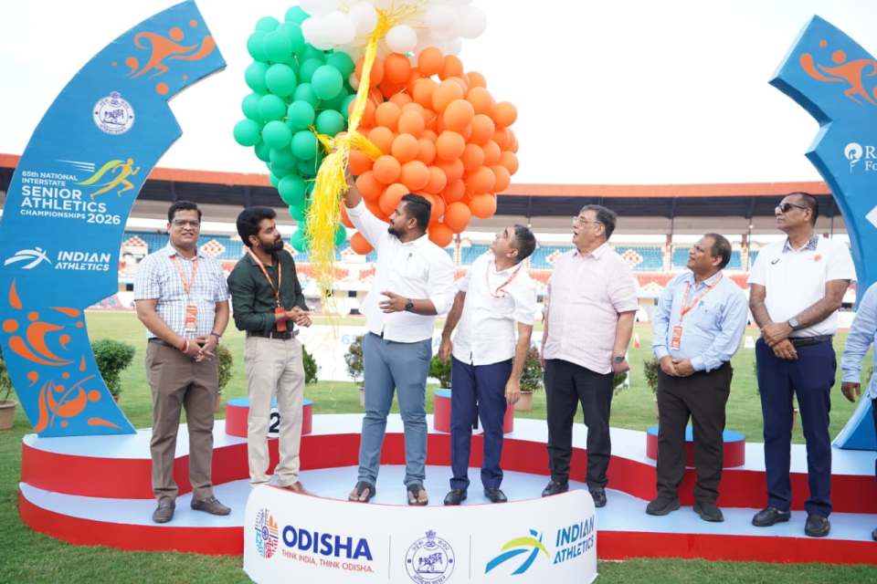 Kalinga Stadium sets the stage for India’s athletics elite as 65th National Inter-State Championship begins