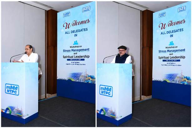 NTPC NRHQ holds workshop on stress management, spiritual leadership for senior executives