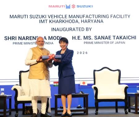Maruti Suzuki unveils mega smart factory at Kharkhoda, strengthening India’s auto manufacturing leadership